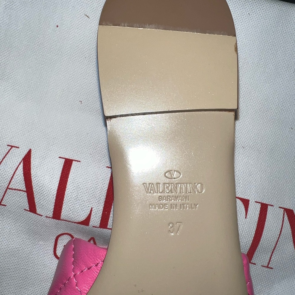 Valentino Garavani rockstud leather slides